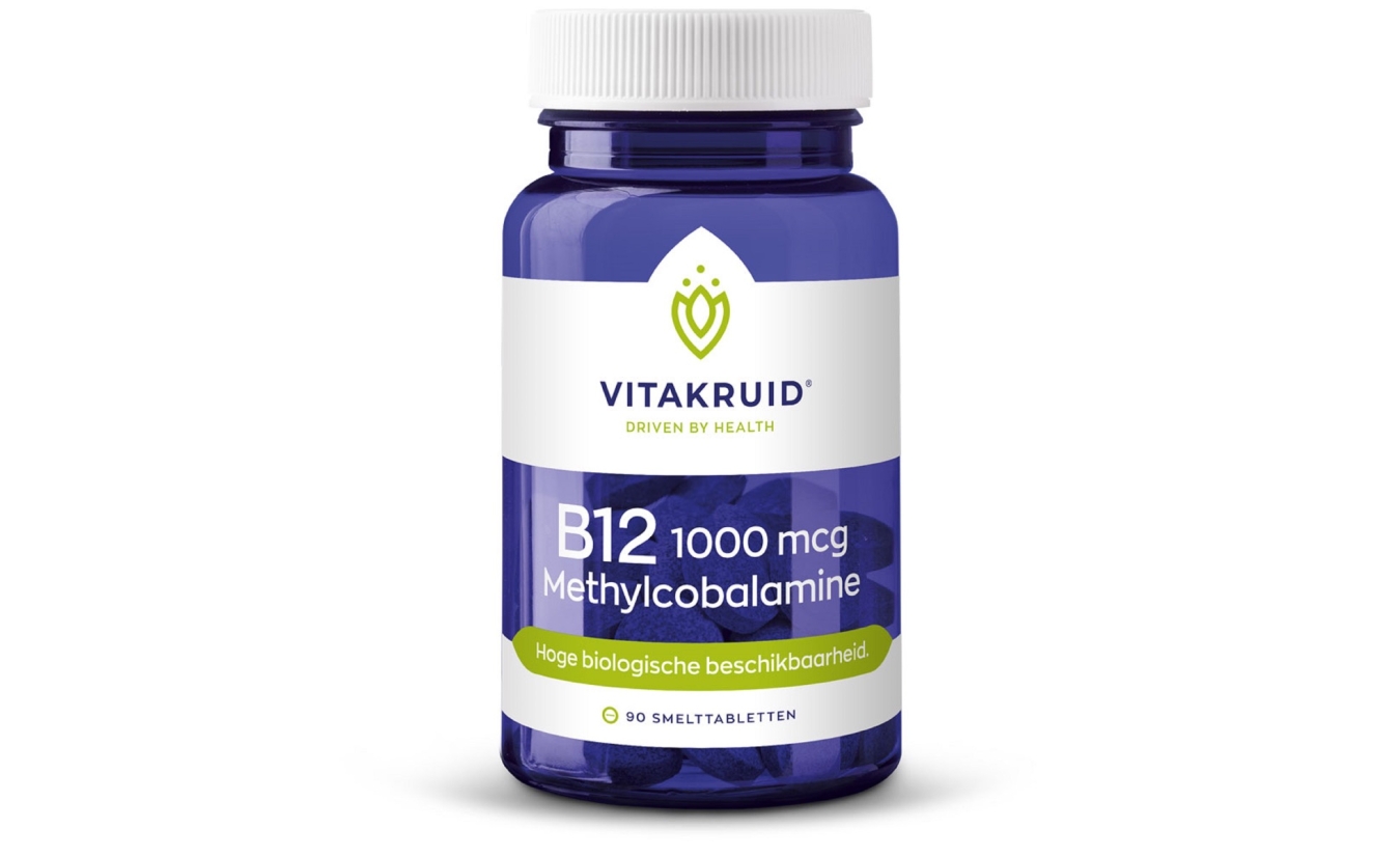 Vitakruid B12 1000 mcg Methylcobalamin 90 Schmelztabletten