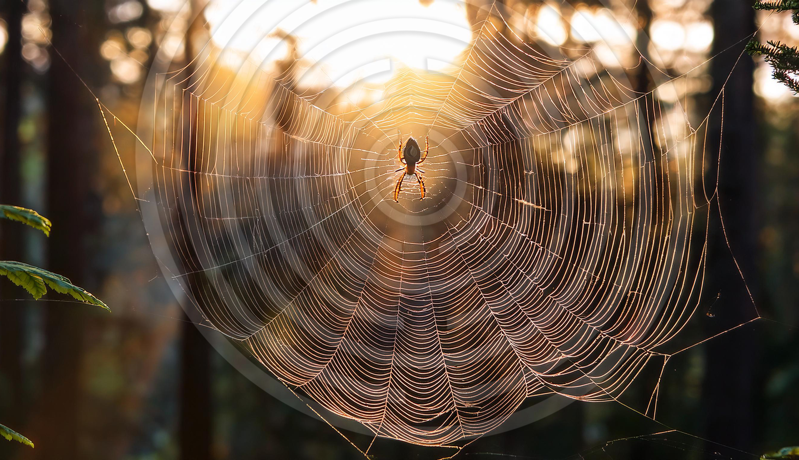 Spinne spürt Schwingungen in ihrem Netz, Alles ist Frequenz