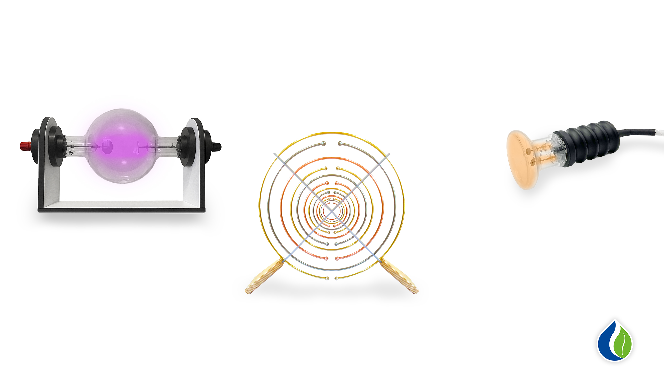 Rife Phanotron, Rife Tube und Lakhovsky-Antennen mit einem Multiwave Oscillator verbunden